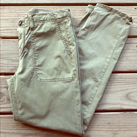 Banana Republic Pants - Banana Republic Green Boyfriend Chino